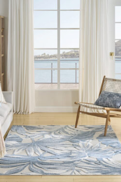 Alternative view of ALH43 IVORY BLUE